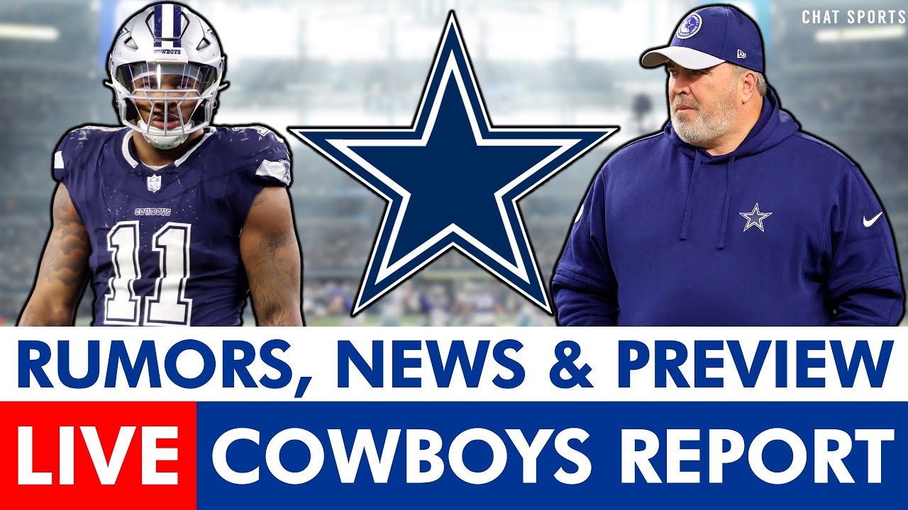 Dallas Cowboys Rumors LIVE: Mike McCarthy & Mike Zimmer Futures, Playoff Picture + Bengals Preview