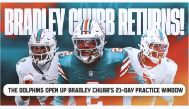Miami Dolphins Bradley Chubb Returning To Practice!