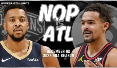 New Orleans Pelicans vs Atlanta Hawks Full Game Highlights | Dec 2 | 2025 NBA Season