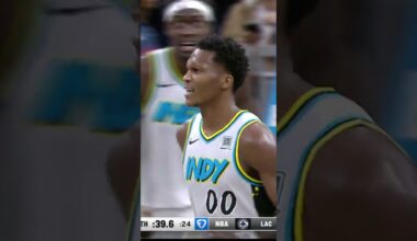 SHOWTIME 🤯 Bennedict Mathurin Throws Down Windmill Against Wizards | Indiana Pacers