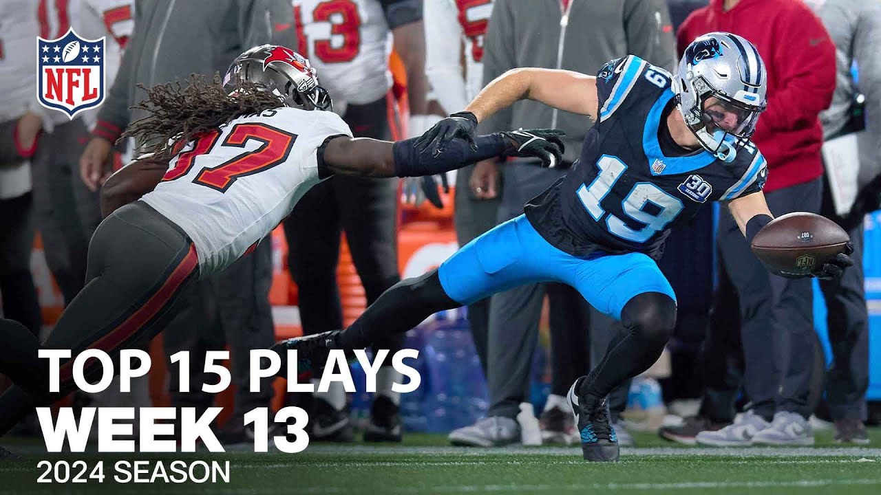 Top 15 Plays From Week 13 | NFL 2024 Season Week 13