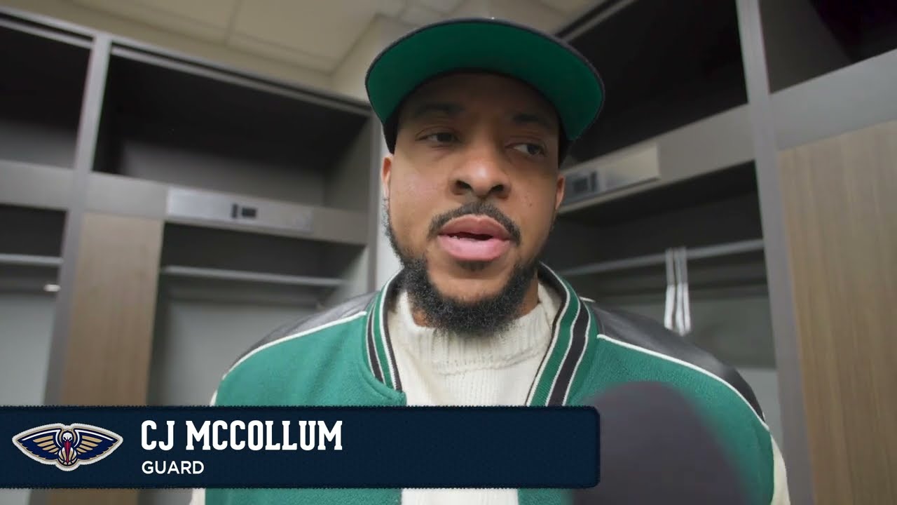 CJ McCollum on Yves Missi, loss to Atlanta | Pelicans-Hawks Postgame 12/2/2024