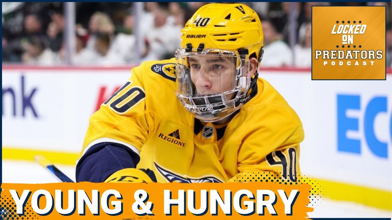 Nashville Predators Rookies Are Young, Scrappy, and Hungry: Svechkov, L'Heureux, Wilsby