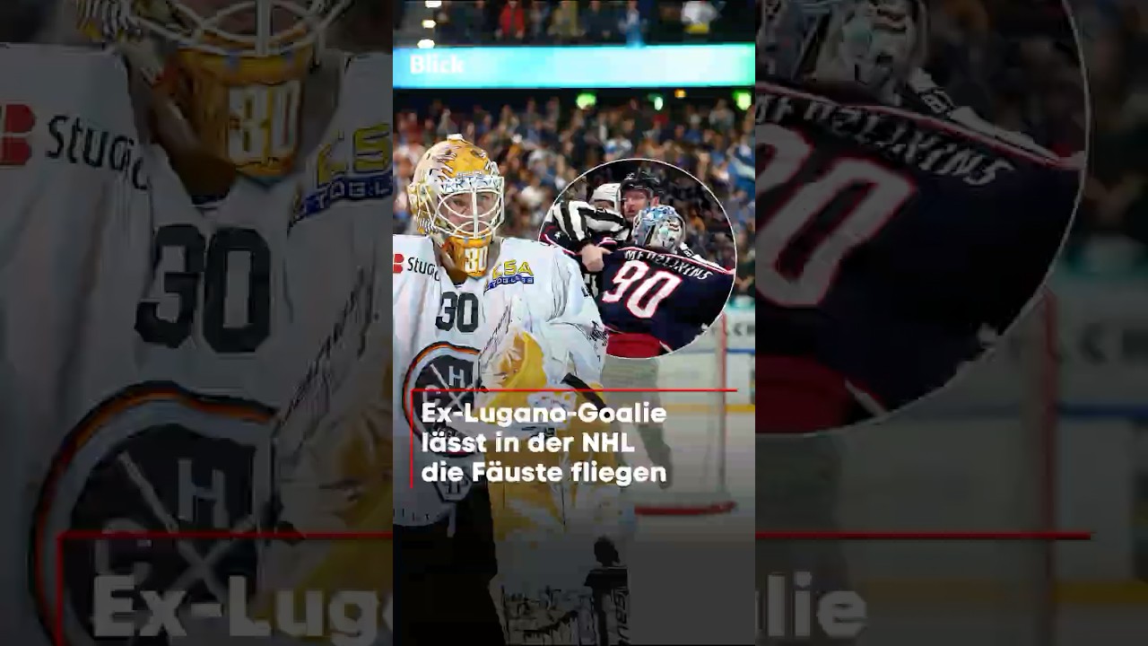 NHL - Faustkämpfe zwischen Columbus Blue Jackets und den Calgary Flames