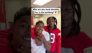 Who are these Chiefs most thankful for? ❤️ #qotd