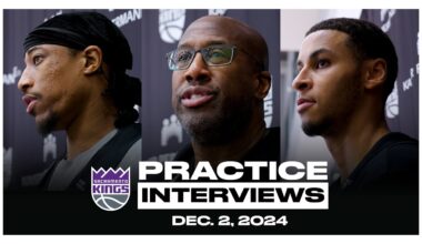 Keegan Murray, DeMar DeRozan & Coach Brown | Post-Practice Interviews 12.02.24