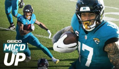 Evan Engram MIC'D UP in Week 13 vs. Texans | Jacksonville Jaguars