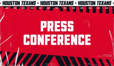 LIVE: Houston Texans Executive VP & General Manager Nick Caserio addresses the media