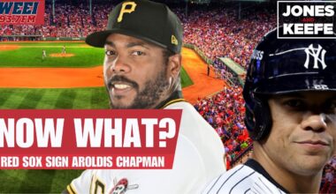 Does the Aroldis Chapman's signing affect the Red Sox in the Juan Soto sweepstakes? | Jones & Keefe
