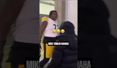 when Mike Tomlin tells you to be quiet 🤫😂 (via bepryor/X)