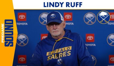 "Take Advantage Of Opportunities" | Buffalo Sabres Coach Lindy Ruff Ahead Of Matchup With Colorado