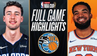 MAGIC at KNICKS | EMIRATES NBA CUP 🏆 | FULL GAME HIGHLIGHTS | December 3, 2024