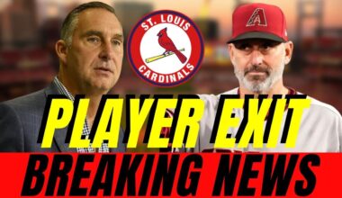 CONFIRMED NOW! PLAYER WILL LEAVE! FANS ARE SAD! ST. LOUIS CARDINALS NEWS