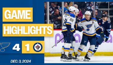 Game Highlights: Blues 4, Jets 1