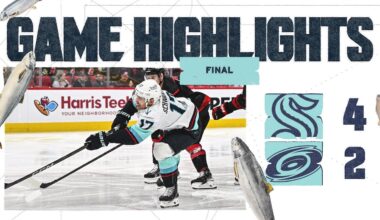 Seattle Kraken at Carolina Hurricanes | 12/03 Game Highlights