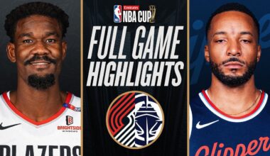 TRAIL BLAZERS at CLIPPERS | EMIRATES NBA CUP 🏆 | FULL GAME HIGHLIGHTS | December 3, 2024