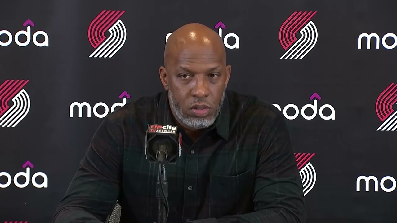 Chauncey Billups Postgame Interview | Portland Trail Blazers 105, LA Clippers 127