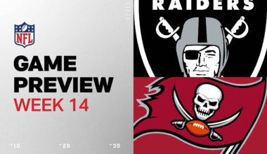 Las Vegas Raiders vs. Tampa Bay Buccaneers | 2024 Week 14 Game Preview