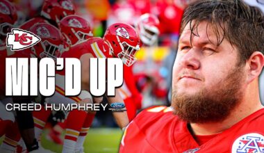 Chiefs Creed Humphrey Was Mic'd Up and ALL BUSINESS in Week 13 Division Win Over the Raiders