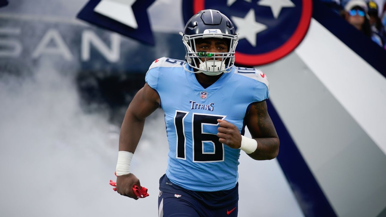 Titans' Treylon Burks to miss rest of season with knee injury