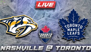 Nashville Predators vs Toronto Maple Leafs LIVE Stream Game Audio | NHL LIVE Stream Gamecast & Chat