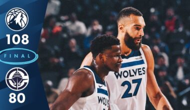 Minnesota Timberwolves Defeat Clippers, 108-80 | 12.04.24