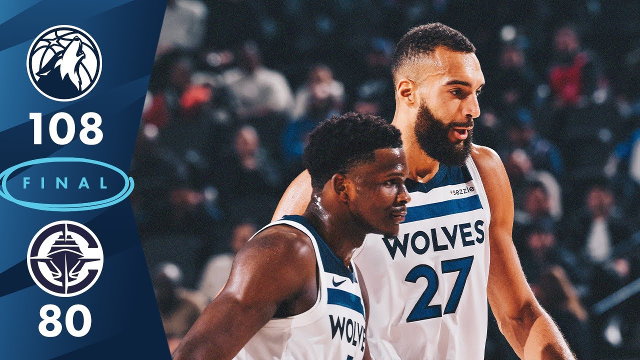 Minnesota Timberwolves Defeat Clippers, 108-80 | 12.04.24