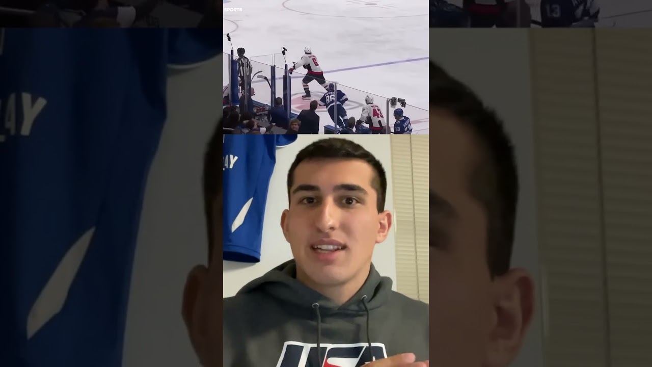 Point's Weird Hat Trick #nhl #hockey #hattrick #lightning