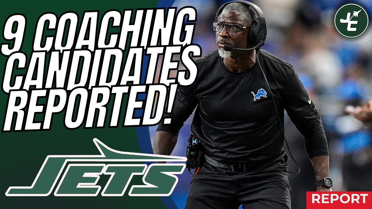 REPORT: 9 Head Coach Candidates Named For The New York Jets | Mike Vrabel Possible Interest In Jets