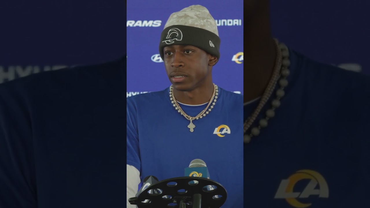 Welcome to LA Emmanuel 😎 #rams #nfl #shorts