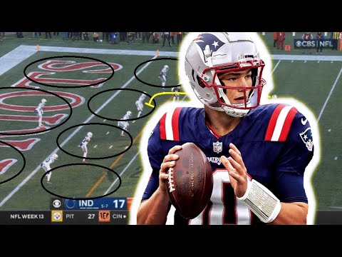 Film Study: Drake Maye played GREAT for the New England Patriots Vs the Indianapolis Colts