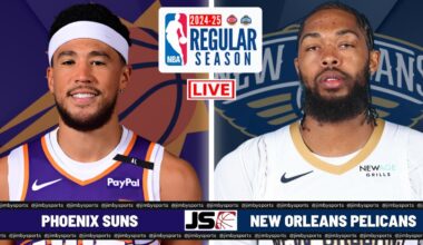 Phoenix Suns Vs New Orleans Pelicans | NBA LIVE TODAY 2024 Full Game Scoreboard