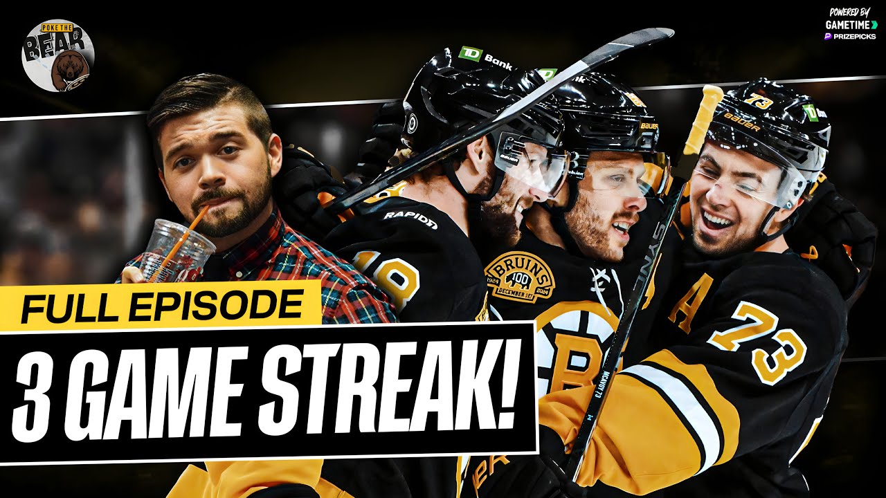 What to make of Bruins 3-game win streak w/ Ty Anderson | Poke the Bear