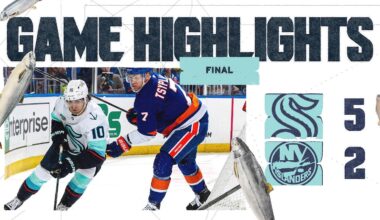 Seattle Kraken at New York Islanders | 12/05 Game Highlights