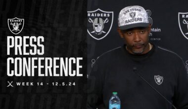 Coach Graham and Coach Turner Presser - 12.5.24 | Raiders | NFL