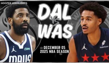Dallas Mavericks vs Washington Wizards Full Game Highlights | Dec 5 | 2025 NBA Season