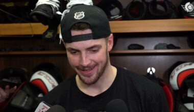 Josh Norris, Drake Batherson, Nick Jensen, and Travis Green Postgame Media vs DET