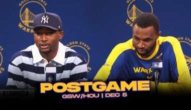 Warriors/Rockets Postgame x Analysis: Kuminga, Wiggins, Coach Kerr Reactions | Dec 5, 2024
