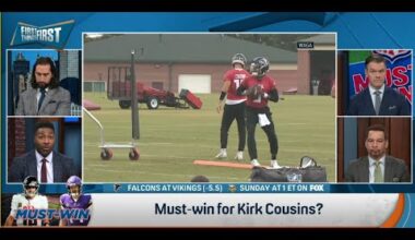 FIRST THINGS FIRST | Nick Wright SLAMS Atlanta Falcons, They Made A HUGE MISTAKE With Kirk Cousins