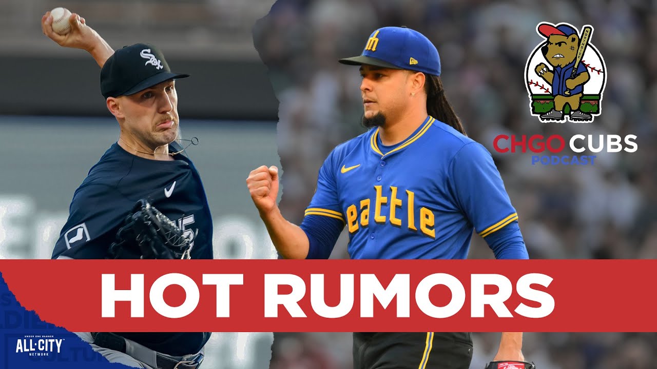 Chicago Cubs Hot Stove rumors include Garrett Crochet, Luis Castillo | CHGO Cubs Podcast