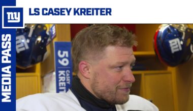 Casey Kreiter: "Leadership comes in lots of different ways" | New York Giants