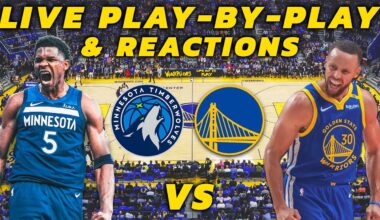 Minnesota Timberwolves vs Golden State Warriors | Live Play-By-Play & Reactions
