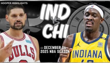 Chicago Bulls vs Indiana Pacers Full Game Highlights | Dec 6 | 2025 NBA Season
