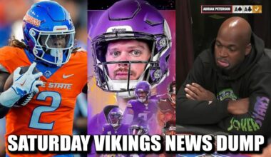 Minnesota Vikings News Dump (12.7.2024) | Ashton Jeanty One Time? Sam Stares. Adrian ALL-IN