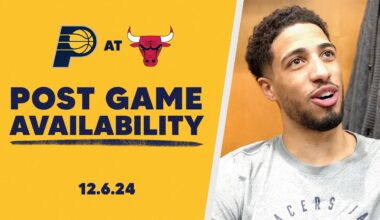 Indiana Pacers Postgame Media Availability at Chicago Bulls | December 6, 2024