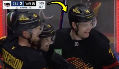 This Canucks team is REALLY heating up now after this....