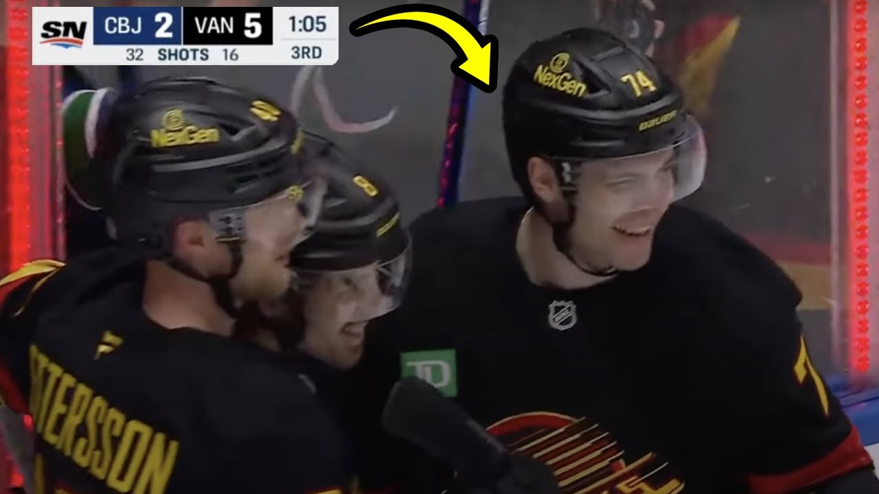 This Canucks team is REALLY heating up now after this....
