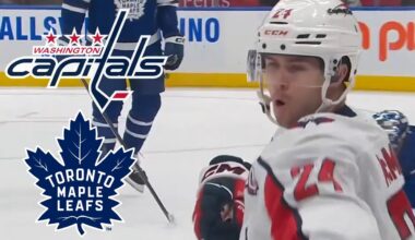 Toronto Maple Leafs VS Washington Capitals DEC 6 24 w/Superbman