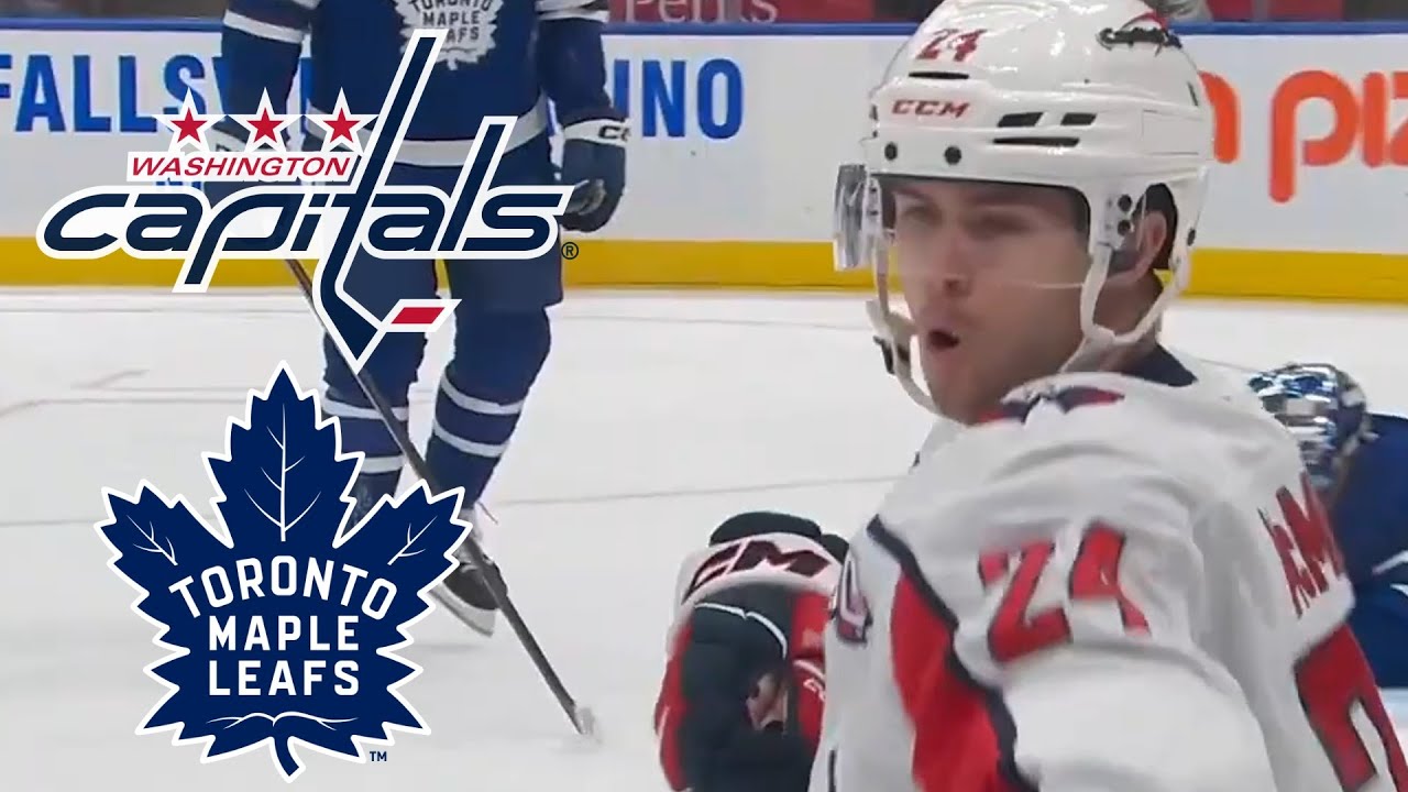 Toronto Maple Leafs VS Washington Capitals DEC 6 24 w/Superbman