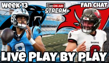 Tampa Bay Buccaneers vs Carolina Panthers Live Stream NFL Week 13